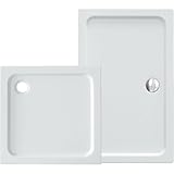 VILSTEIN® Duschwanne Sanitäracryl [80x80cm] - Stilvolle Duschtasse -...