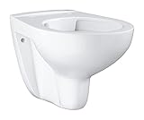 GROHE Bau Ceramic - Wand-Tiefspül-WC (für Unterputz-Spülkasten, spülrandlos,...