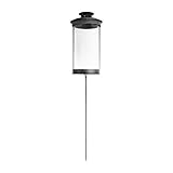Laterne auf Stab; 18 cm hoch; 10 cm Durchmesser; Gartenlaterne; Grablicht;...