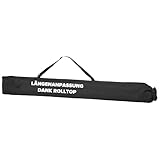 ATOMIC A Sleeve in Black I 205cm Skiertasche I Wasserabweisender Rolltop Skisack...