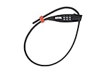 LUCCHETTO ZEFAL CAVO K-TRAZ ZIP3 NERO 450MM
