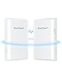 BrosTrend 5GHz 867Mbit/s WLAN Bridge Outdoor CPE, 1KM Langstrecken WiFi Bridge...