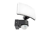 HUBER LED Strahler mit Bewegungsmelder 360° 17W, 2600lm - sehr sensibel durch 3...