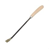 Rekord Spargelstecher 2. Wahl aus Stahl (B-Ware) mit Holzgriff, gebogen,...