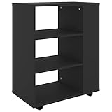 vidaXL Rollschrank mit Fächern Rollcontainer Büroschrank Aktenschrank...