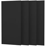TONOR 4 tlg. Akustikpaneele selbstklebend, 120x60x0.9 cm Wandpaneele...