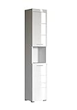 trendteam smart living - Hochschrank Badschrank - Bad - Amanda - Aufbaumaß...