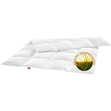 sleepling Ultra leichte Sommer Daunendecke Bettdecke 155x220 cm, Sommerdecke,...