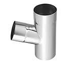 Fallrohrabzweig Y-Stück Titanzink Zambelli (100 mm auf 60 mm)