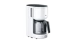 Braun Household PurEase Kaffeemaschine KF 3100 WH – Filterkaffeemaschine mit...