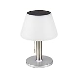 ito electronics Solar Tischlampe Indoor Outdoor 3 Stufen | 4-8 Stunden...