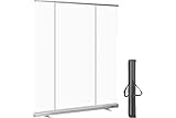 VEVOR 121x200 cm Bodenstehender Nieschutz transparente, Spuckschutz Trennwand...