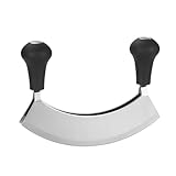 Wiegemesser, Kräutermesser, Biegemesser, Wiegemesser Zweischneidig, Klinge für...