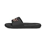 PUMA Damen Cool Cat 2.0 WNS Slide Sandal, Black Rose Gold, 38 EU