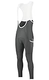 CEROTIPOLAR Thermo-Fleece-Radhose, Latzhose, Fahrrad-Trägerhose für Herbst und...
