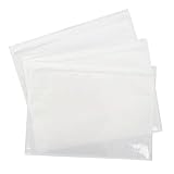 LOGIC PACK Lieferscheintaschen DIN C5 235x175 mm Transparent – 1000 Stück,...