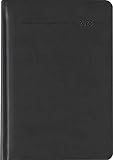 Wochenplaner Tucson schwarz 2023 - Büro-Kalender A5 - Cheftimer - black - 1...