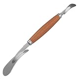 Grapefruit-Messer aus Edelstahl aus Edelstahl, ergonomischem Holzgriff für...