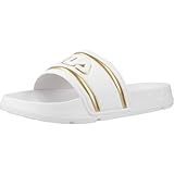 FILA Damen Morro Bay Logo wmn Slipper, White Gold, 41 EU