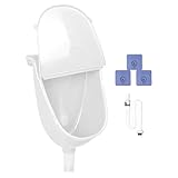 Wasserlose Urinal Mit Deckel Für Männer Wandmontiertes Urinal Für Männer,...