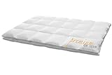 HANSKRUCHEN® Premium de Luxe Daunendecke 155x200 cm - Leicht / Übergang - Made...