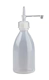 3 x 100ml Spritzflasche rund natur aus LDPE inkl. Tropferverschluss mit...
