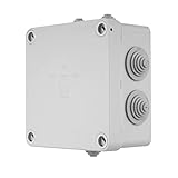 REV Verteilerkasten - Abzweigkasten-Verteilerdose 7fach, 113x113x58mm, IP54,...