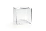 Beeztees 75020 Badehaus aus Plastik, 14 x 11 x 13 cm, transparent