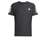 adidas Herren Own The Run Tee T-Shirt, Black, L