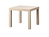 Ikea LACK Beistelltisch 55x55cm [Eiche weiß gebeizt]