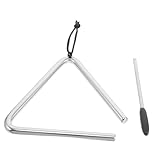 LIOOBO 1 Set Dreieckinstrument Für Kinder: 5-Zoll-schlaginstrument Mit Klöppel...