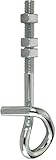 Connex Sicherheits-Schaukelhaken - Mit metrischem Gewinde - M12 x 250 mm - 200...