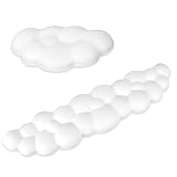 White Cloud Tastatur-Handgelenkauflage, weiche, bequeme, niedliche...