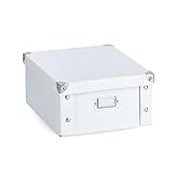 ZELLER PRESENT SCHÖNER LEBEN. PRAKTISCH WOHNEN. Allzweckkiste, Weiß, Ca. 31 x...