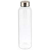 APS 66907 Trinkflasche/Glasflasche, 6,5 x 6,5, Höhe 23,5 cm, Ø 6,5 cm, 0,55...