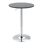 HOMCOM Bartisch modern rund Esstisch 360° Drehtisch höhenverstellbarer...