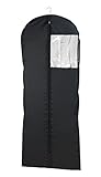 Wenko Kleidersack Deep - Kleiderhülle, 60 x 150 cm, schwarz, Blau