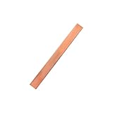 SZLIZHOU 1 Stück Flache Kupferstange, 3mm x 20mm x 200mm kupfer Bus Bar flaches...