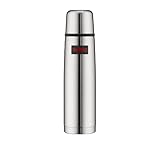 THERMOS LIGHT & COMPACT BEVERAGE BOTTLE 1l, stainless steel mat, Thermosflasche...