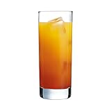 Arcoroc - Kollektion Island – 6 Gläser hoch 33 cl aus gehärtetem Glas –...