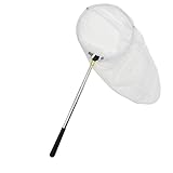 JZK 150 cm langes ausziehbares Kinder Fischernetz mit Teleskopgriff Fischnetz...