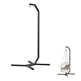 QLS Hängesessel Gestell aus Stahl mit Haken 203 cm Stabil bis 100 kg Outdoor...