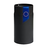 raik Rauchrohr Ofenrohr 150 mm Durchmesser 250 mm Länge Materialstärke 2 mm...