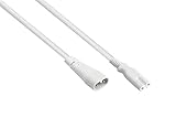 Good Connections P0870-W020 Euro-Verlängerung, 2 m, C8 Stecker (gerade) an...