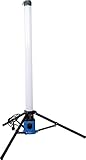 as - Schwabe CENTRA 360° LED Lichtsäule 100 W, 8000 Lumen - mobiler Tower...