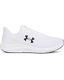 Under Armour Men's Ua Charged Pursuit 4 Running Shoe, Weiß Weiß Schwarz, 43 EU