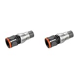 Gardena Premium Schlauchverbinder 13 mm (1/2 Zoll) - 15 mm (5/8 Zoll): Adapter...