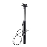 Hydraulisch Sattelstütze, 27,2 x 440 mm Remote Dropper Fahrradsattelstütze,...