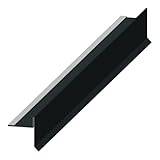 4 Home & Garden | Ortblech mit Wasserfalz Alu Anthrazit 200cm | Giebelblech...