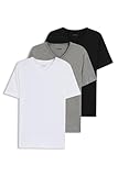 BOSS Herren V-Neck T-Shirt, 3er Pack Classic, Assorted 999, XXL